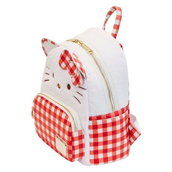 Loungefly - Sanrio Hello Kitty Gingham Cosplay Mini Backpack - Picture 2 of 6